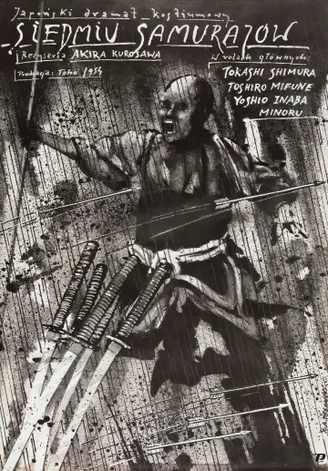Plakat do filmu "Siedmiu samurajów" #605821