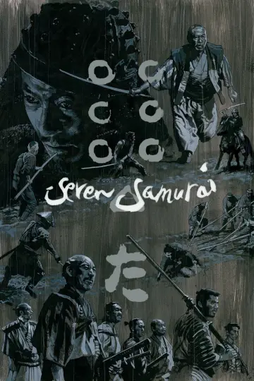 Plakat do filmu "Siedmiu samurajów" #605829
