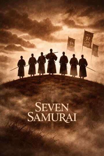 Plakat do filmu "Siedmiu samurajów" #798959