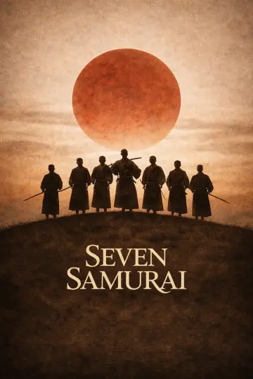 Plakat do filmu "Siedmiu samurajów" #798960