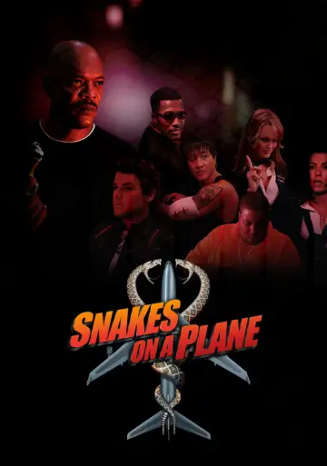Plakat do filmu "Węże w Samolocie" #693438