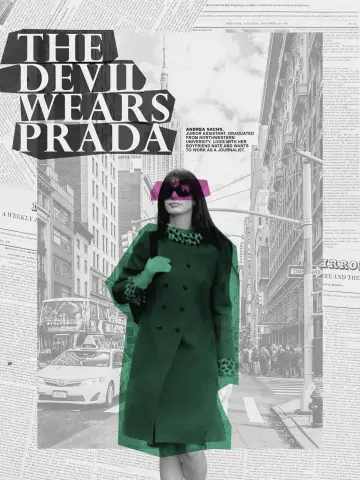 Plakat do filmu "Diabeł ubiera się u Prady" #1206418