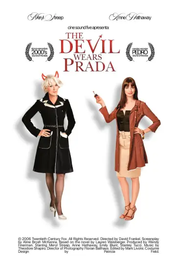 Plakat do filmu "Diabeł ubiera się u Prady" #556515