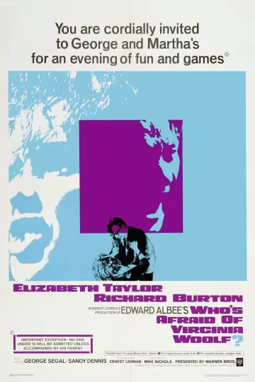 Plakat do filmu "Kto się boi Virginii Woolf?" #152977