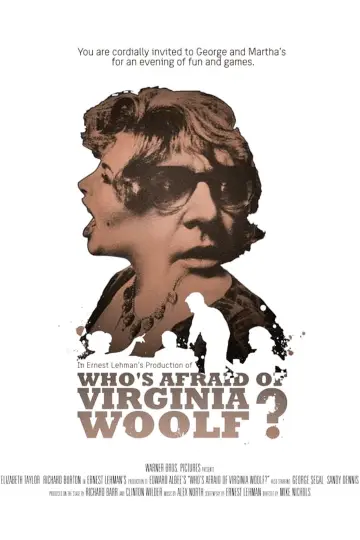 Plakat do filmu "Kto się boi Virginii Woolf?" #755118