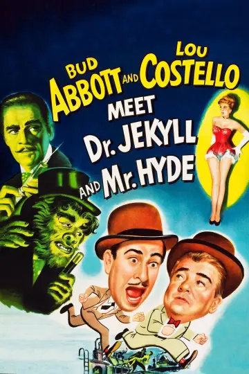 Plakat do filmu "Abbott i Costello spotykają Jekylla i Hyde