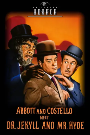 Plakat do filmu "Abbott i Costello spotykają Jekylla i Hyde