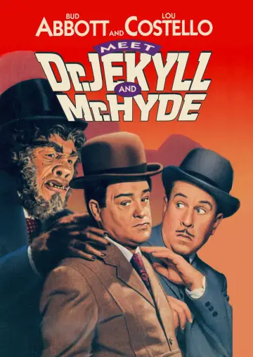 Plakat do filmu "Abbott i Costello spotykają Jekylla i Hyde