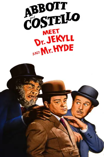 Plakat do filmu "Abbott i Costello spotykają Jekylla i Hyde