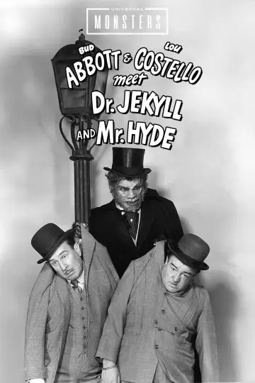 Plakat do filmu "Abbott i Costello spotykają Jekylla i Hyde