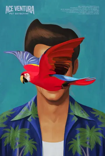 Plakat do filmu "Ace Ventura: Psi detektyw" #1825464