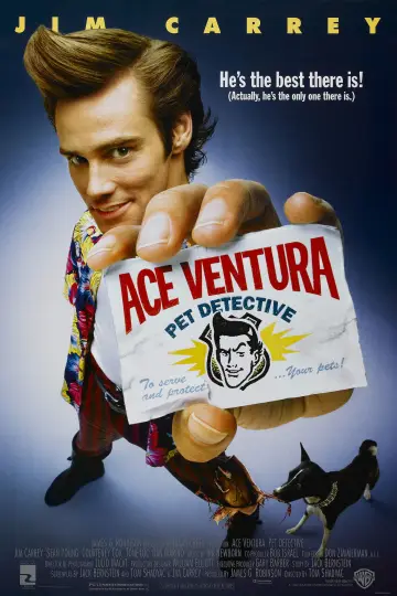 Plakat do filmu "Ace Ventura: Psi detektyw" #632300