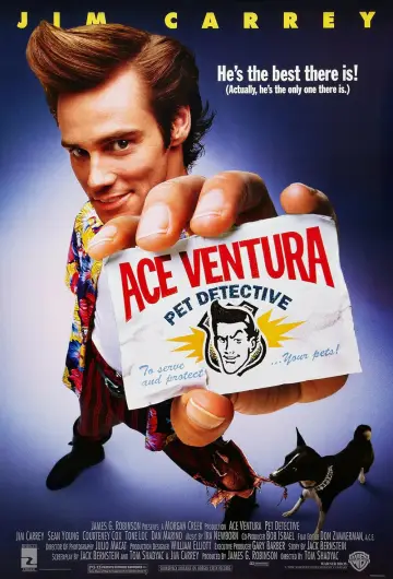 Plakat do filmu "Ace Ventura: Psi detektyw" #632303