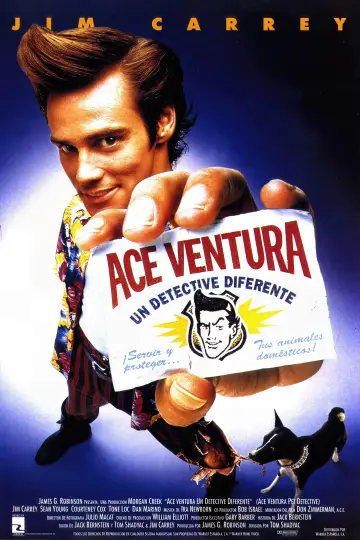Plakat do filmu "Ace Ventura: Psi detektyw" #632304