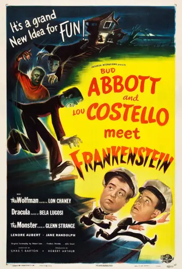 Plakat do filmu "Abbott i Costello spotykają Frankensteina" #1027899