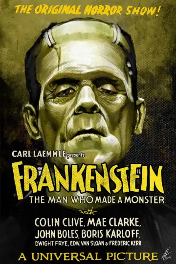 Plakat do filmu "Frankenstein" #641091
