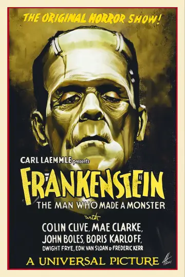 Plakat do filmu "Frankenstein" #641106