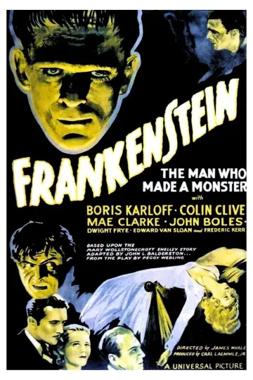 Plakat do filmu "Frankenstein" #641107