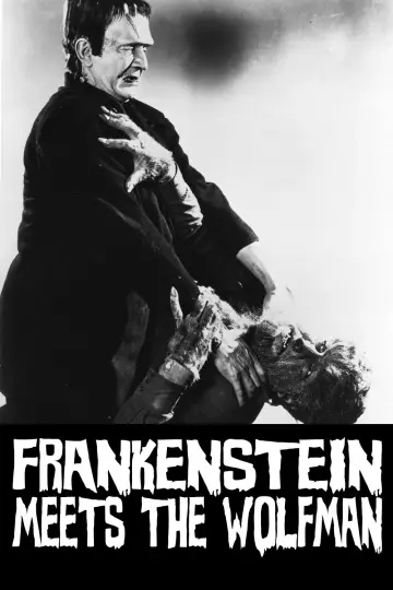 Plakat do filmu "Frankenstein spotyka Człowieka Wilka" #1030312