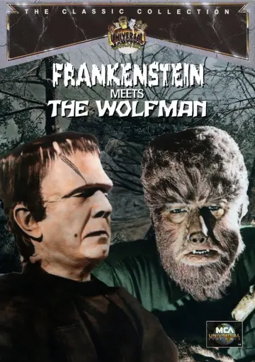 Plakat do filmu "Frankenstein spotyka Człowieka Wilka" #1030316