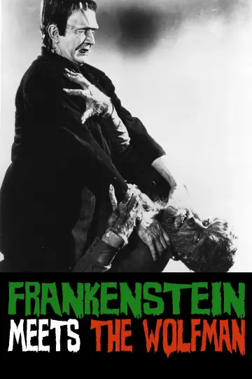 Plakat do filmu "Frankenstein spotyka Człowieka Wilka" #1030318