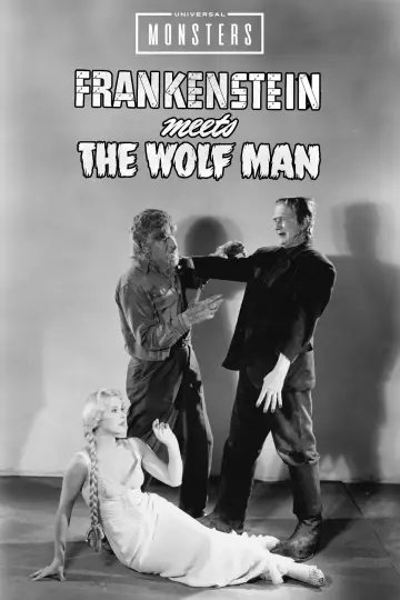 Plakat do filmu "Frankenstein spotyka Człowieka Wilka" #1030324