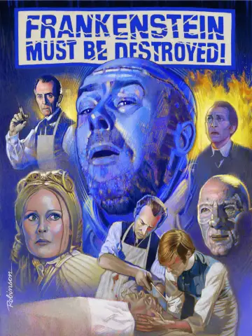 Plakat do filmu "Frankenstein Must Be Destroyed" #1113552