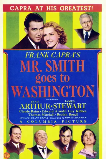 Plakat do filmu "Pan Smith jedzie do Waszyngtonu" #146648