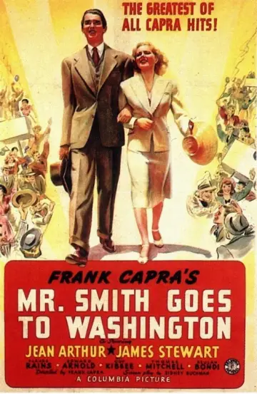 Plakat do filmu "Pan Smith jedzie do Waszyngtonu" #146651