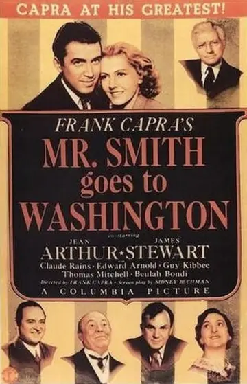 Plakat do filmu "Pan Smith jedzie do Waszyngtonu" #146652