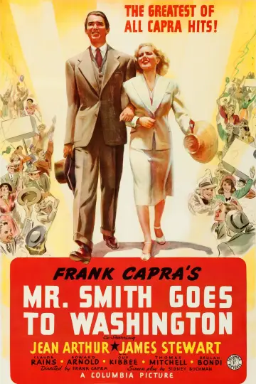 Plakat do filmu "Pan Smith jedzie do Waszyngtonu" #146654