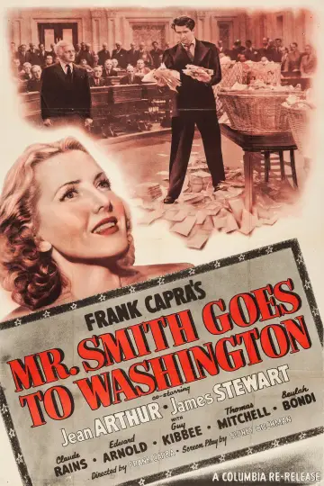 Plakat do filmu "Pan Smith jedzie do Waszyngtonu" #146655