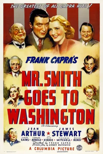 Plakat do filmu "Pan Smith jedzie do Waszyngtonu" #146660