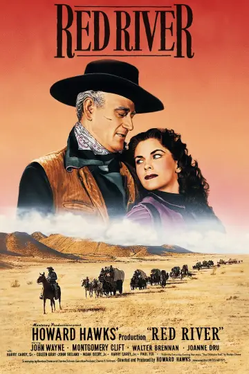 Plakat do filmu "Rzeka Czerwona" #1538395