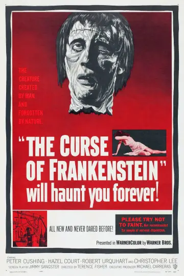 Plakat do filmu "Przekleństwo Frankensteina" #1027019