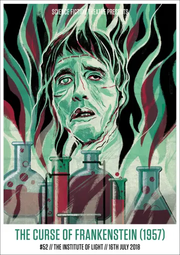 Plakat do filmu "Przekleństwo Frankensteina" #1027024