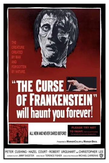 Plakat do filmu "Przekleństwo Frankensteina" #1754275