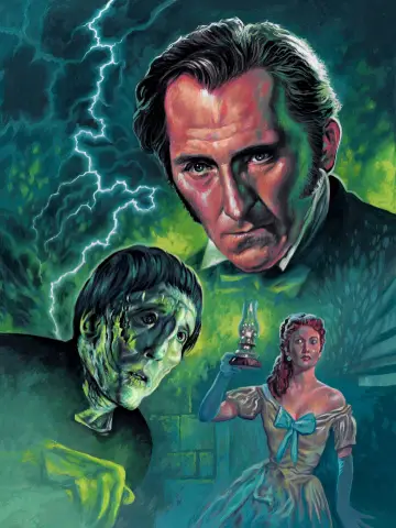 Plakat do filmu "Przekleństwo Frankensteina" #389094