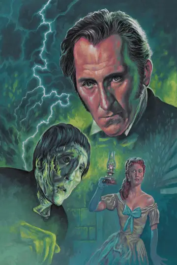 Plakat do filmu "Przekleństwo Frankensteina" #389096