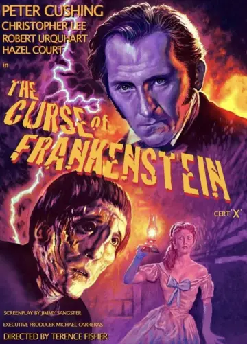 Plakat do filmu "Przekleństwo Frankensteina" #389098