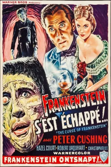 Plakat do filmu "Przekleństwo Frankensteina" #449421