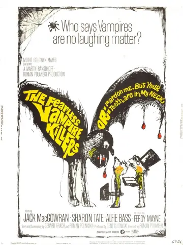 Plakat do filmu "Nieustraszeni pogromcy wampirów" #107085