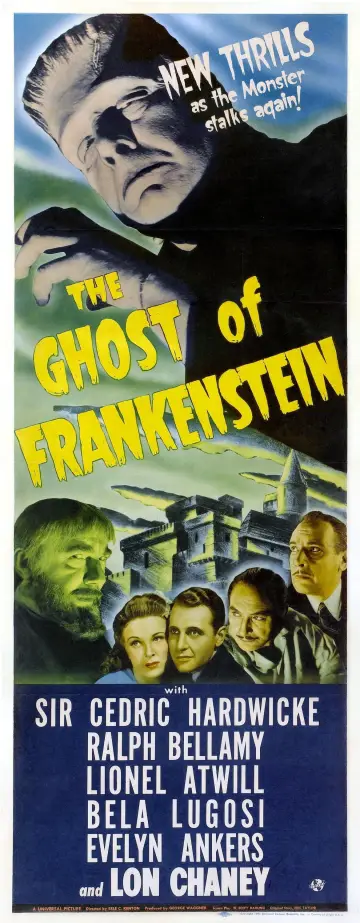 Plakat do filmu "Duch Frankensteina" #1054897