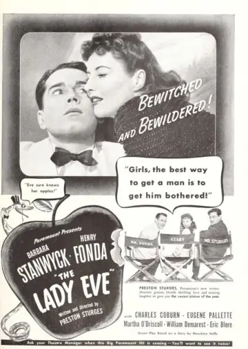 Plakat do filmu "Lady Eve" #230632