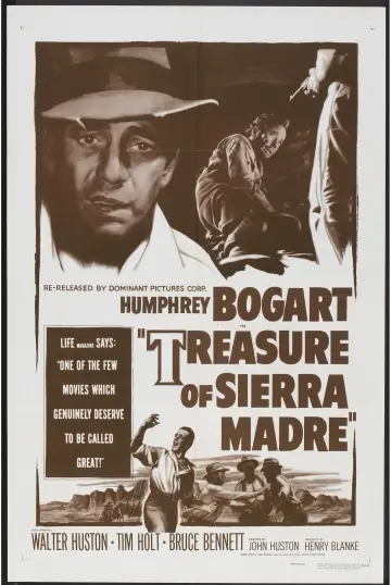 Plakat do filmu "Skarb Sierra Madre" #180998