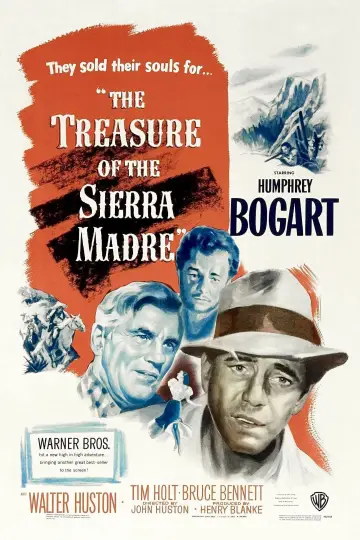 Plakat do filmu "Skarb Sierra Madre" #445166
