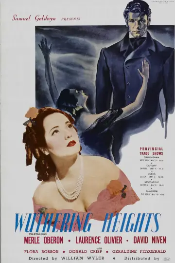 Plakat do filmu "Wichrowe wzgórza" #116765