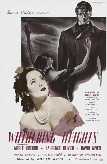 Plakat do filmu "Wichrowe wzgórza" #1532337
