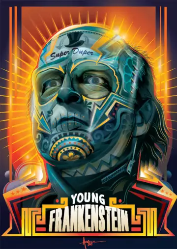 Plakat do filmu "Młody Frankenstein" #128554