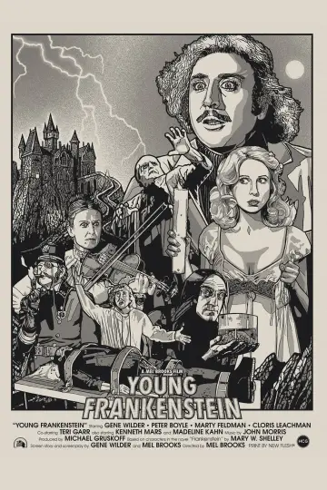 Plakat do filmu "Młody Frankenstein" #1578662